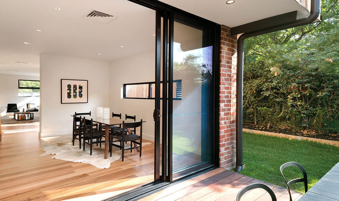 Sliding Stacker Door